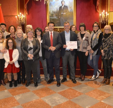 ©Ayto.Granada: El alcalde entrega los primeros premios de la ciudad a las empresas que apuestan por la conciliacin laboral